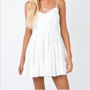 Dlaney mini dress white